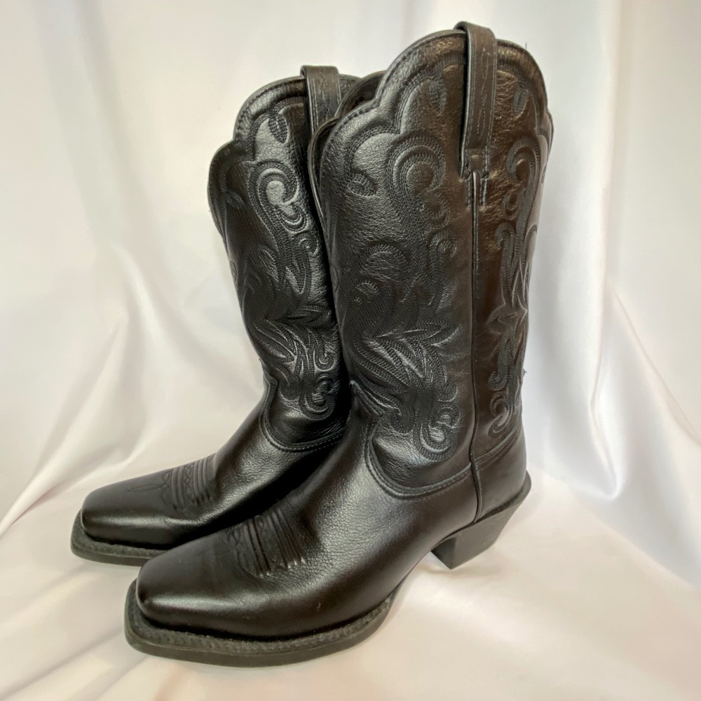 Ariat Black-on-Black Western Style Boots